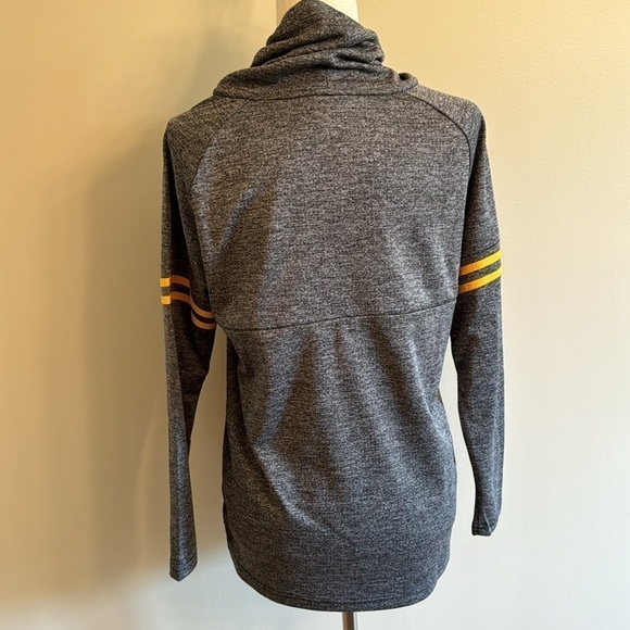 Nike Iowa Hawkeyes Women's Gray Cowl Neck Pullover Size Small - Picture 6 of 12